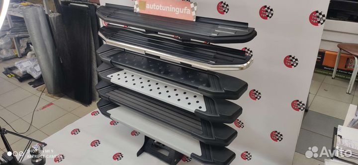 Пороги подножки нива 4х4 Legend Urban