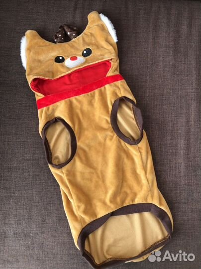 Новогодний свитер для собаки оленёнок