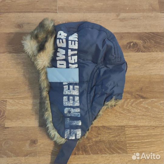 Зимняя шапка для мальчика