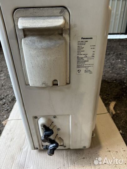Наружный блок кондиционера panasonic
