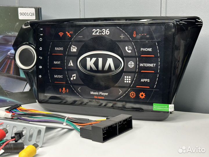 Магнитола Android Kia Rio 3 CarPlay