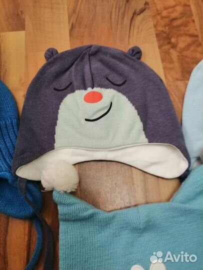 Шапки на мальчика Reima, Lassie р. 46-48