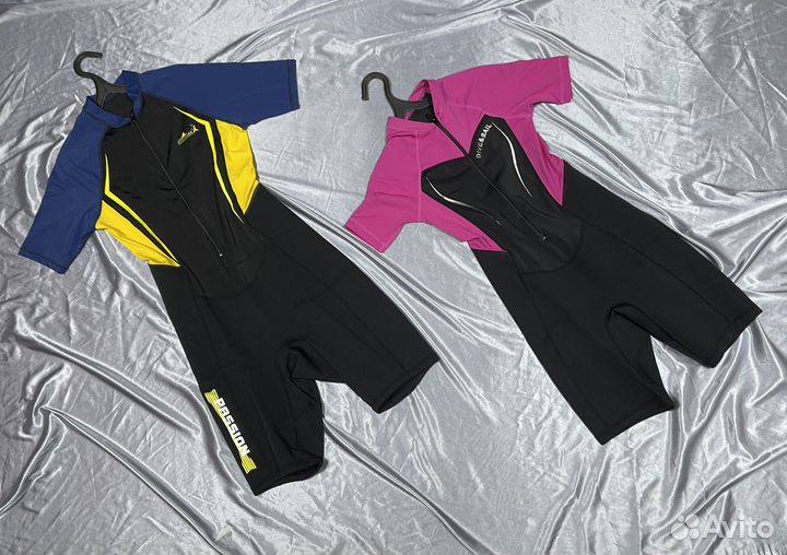 Гидрокостюм лайкра неопрен 1.5 мм мужской женский