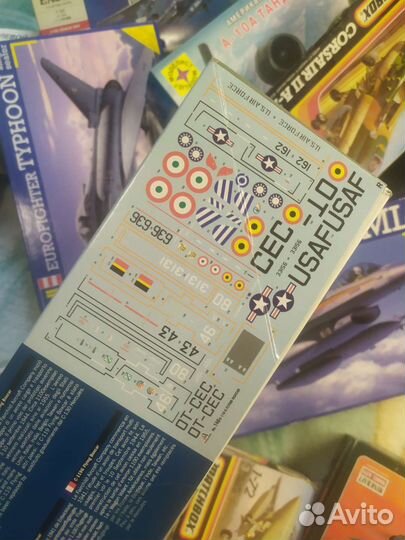 Сборная модель самолета 1 72