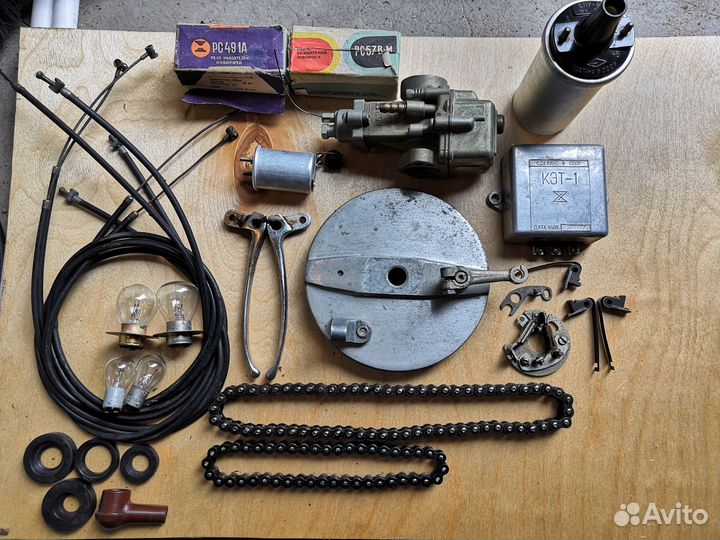 Мотоцикл Восход2 разбор