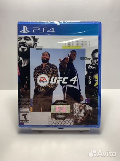 Игры PS4: UFC 4 (новая)