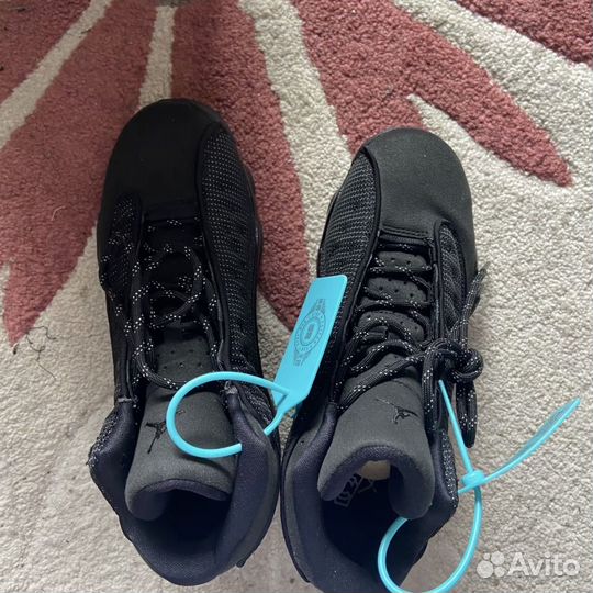 Nike air jordan 13 black cat оригинал