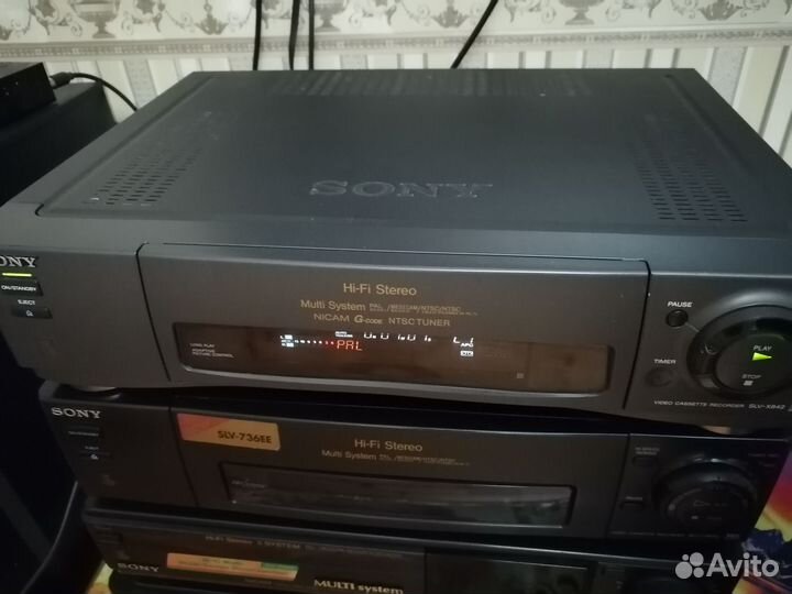 Видеомагнитофон sony hi fi стерео