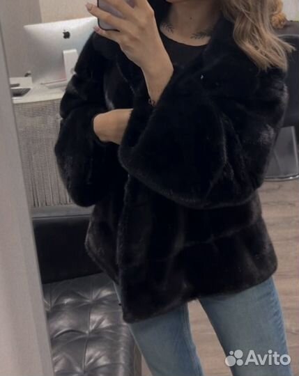 Шуба норковая 42 44 короткая