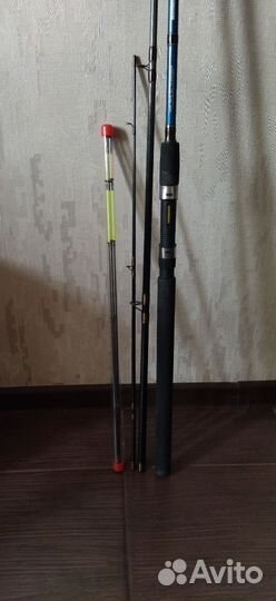 Фидерное удилище с катушкой