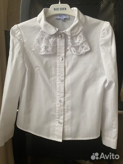 Школьные рубашки для девочки 128-134