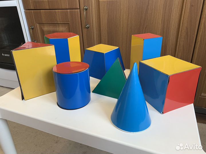 Геометрические фигуры 8 шт. Геометрия