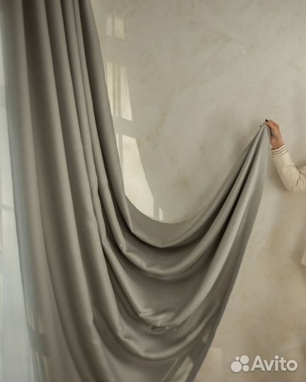 Комплект Шторы и Тюль Орфей Циркон+Вуаль