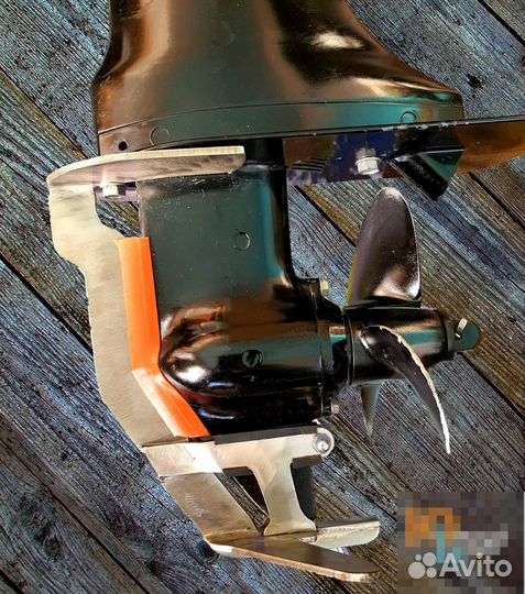 Нержавейка защита редуктора Suzuki df 5 (df6)