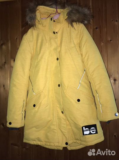 Парка зимняя утепленная для девочки