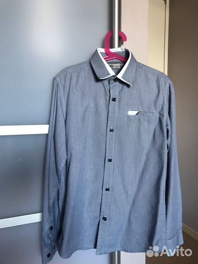 Рубашка в клетку 152