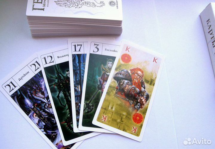 Карты таро герои меча и магии