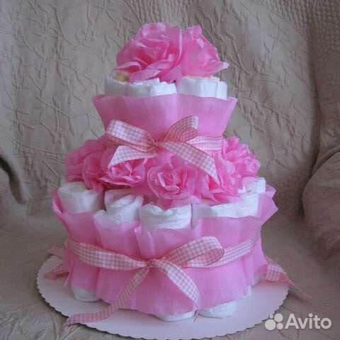 Торт из памперсов на заказ