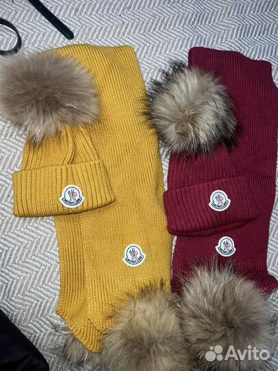 Комплект Шапка шарф детский Moncler
