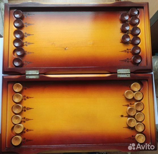 Нарды резные ручной работы