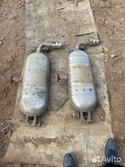 Глушитель задняя часть lifan x60