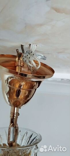 Установка люстр