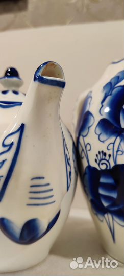 Заварочный чайник Гжель