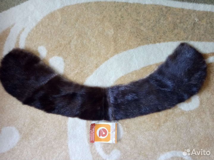 Меховой воротник норка