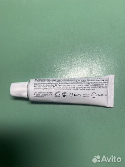 Blonde brow refectocil