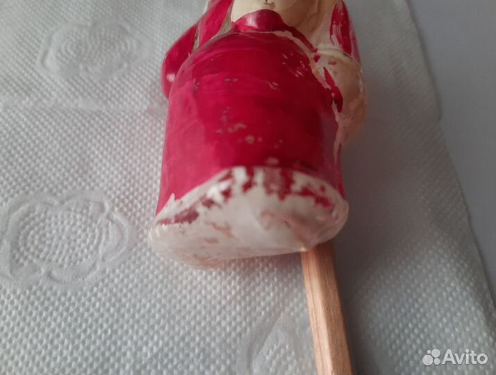 Ёлочная игрушка Дед мороз, УССР Киев, ранняя