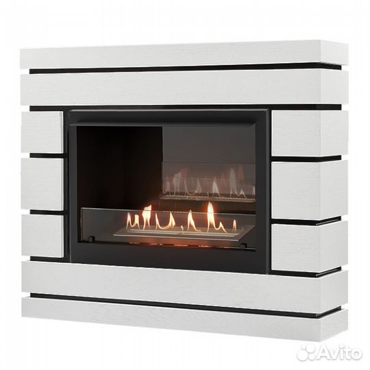 Биокамин Firelight BFP/P-2520 Moderno дуб белый