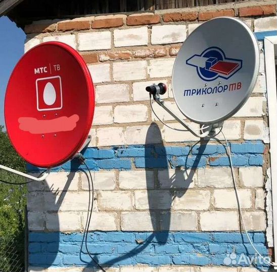 Установка спутниковых антенн