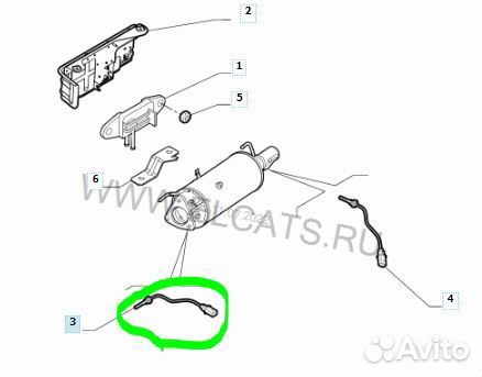 Датчик температуры ог Fiat Ducato F1AE3481D 2020