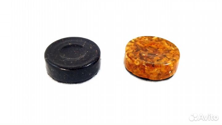 Шашки и шахматы янтарные