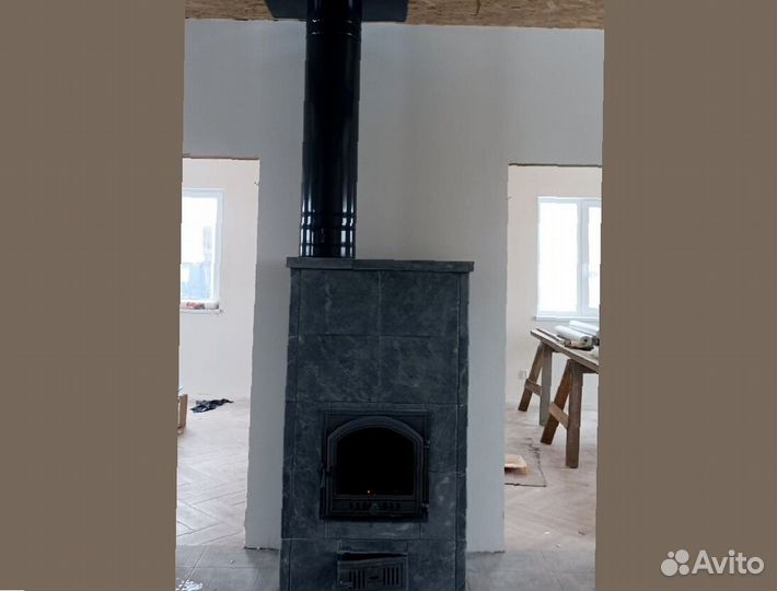 Печь камин талькомагнезит