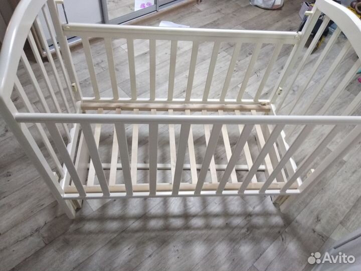 Детская кроватка Алита-5 с продольным маятником