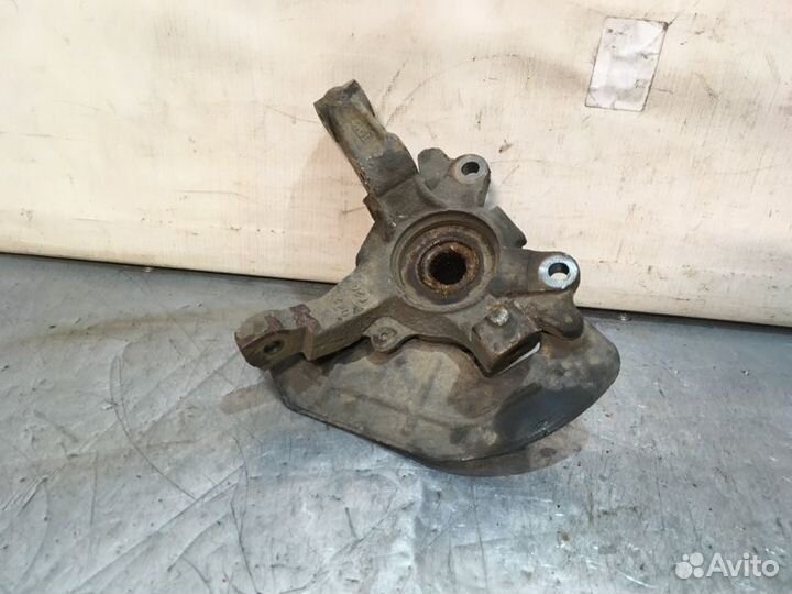 Кулак поворотный ступица в сборе передний левый