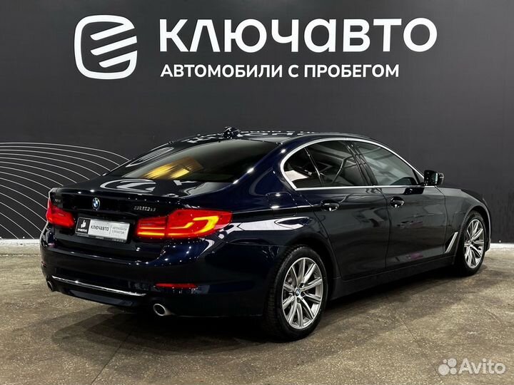 BMW 5 серия 2.0 AT, 2019, 77 800 км