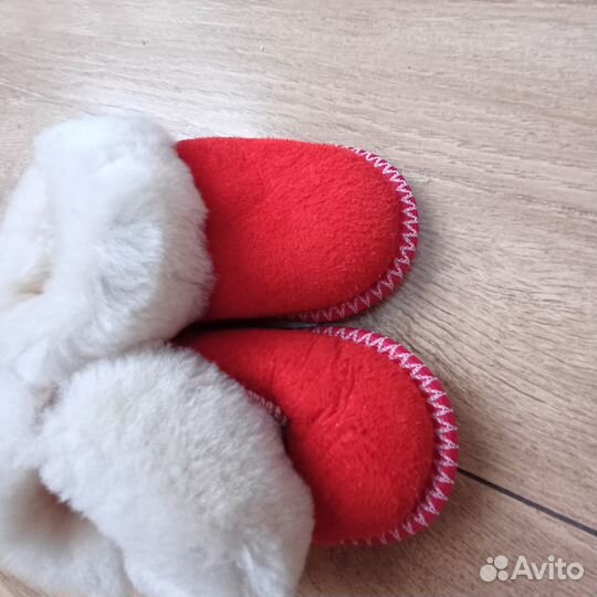 14.5 см шерсть тапочки ботинки