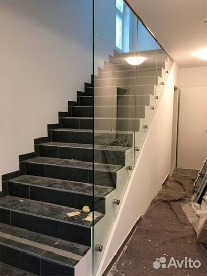 Ограждения из стекла для балконов и второго света