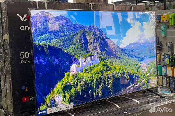 Телевизор Yasin Все модели LED Голосовое Управлени