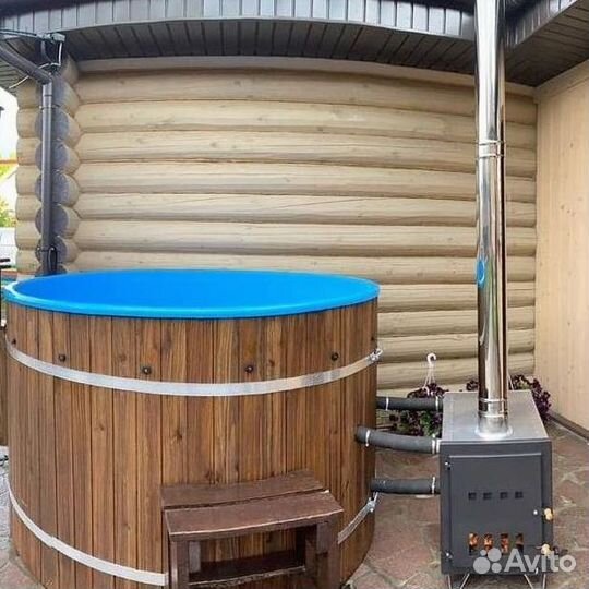 Банный чан купель с подогревом Ирий Комфорт