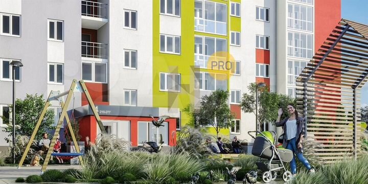 1-к. квартира, 44,1 м², 8/10 эт.