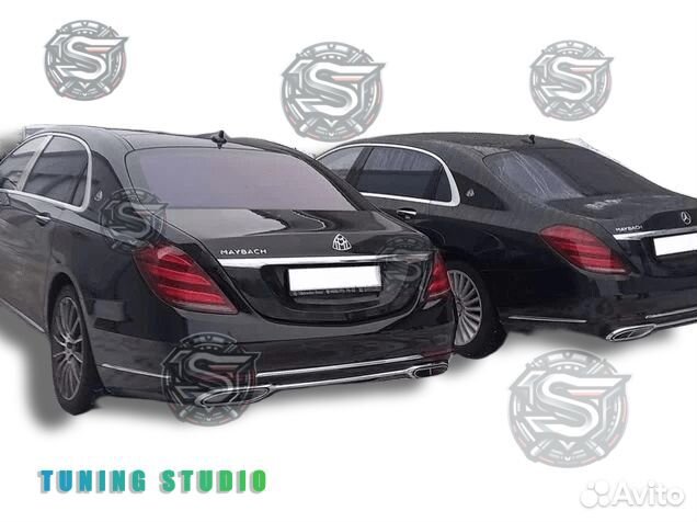 Maybach S Class X 222 переделка в рестайлинг