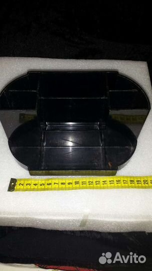 Винтажный карболитовый настольный прибор для ручек