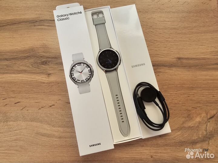 Новые смарт-часы Samsung Galaxy Watch 6 Classic 47