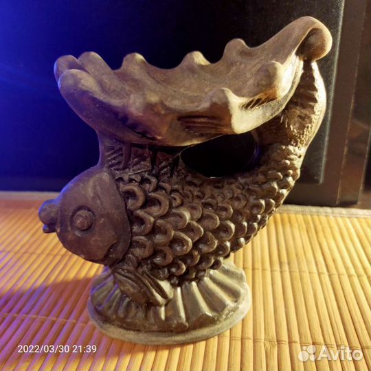 Пепельница Рыбка литьё