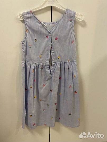 Платье hm для девочки 128р