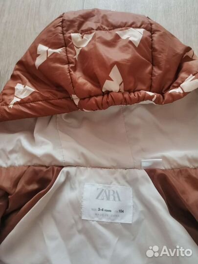 Куртка для девочки zara