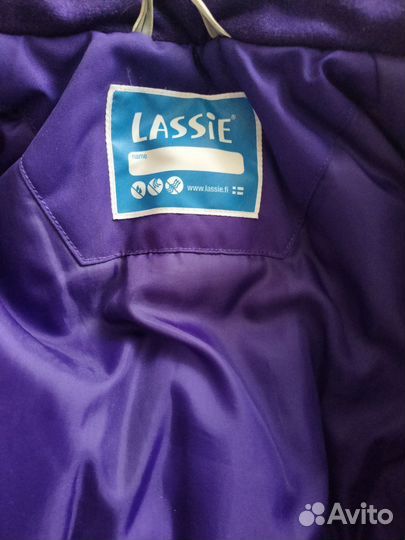 Зимняя куртка Парка для девочки lassie 110 см